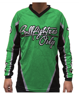 Youth Green Bullfighters Only Jersey