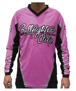 Youth Pink Bullfighters Only Jersey